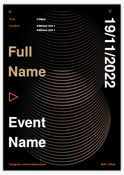 Design Preview for Design Gallery: Music A-Frames