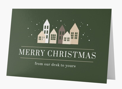 Design Preview for Design Gallery: Seasonal Christmas Cards, Rectangular 18.2 x 11.7 cm