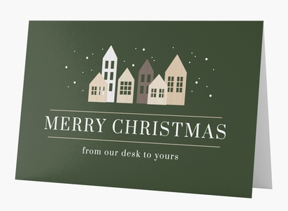 Design Preview for Design Gallery: Seasonal Personalized Christmas Cards, Rectangular 18.2 x 11.7 cm