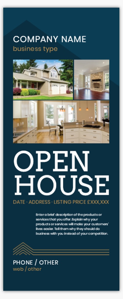 Design Preview for Design Gallery: Property & Estate Agents Roller Banners, 85 x 206 cm Economy