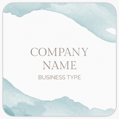 Design Preview for Customer Service Rounded Corner Business Cards Templates, Square (2.5" x 2.5")