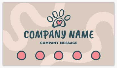 Design Preview for Animals & Pet Care Ultra Thick Business Cards Templates