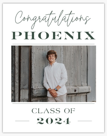 Design Preview for Graduation Posters Templates, 22" x 28"
