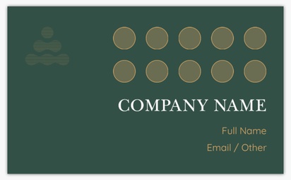 Design Preview for Design Gallery: Health & Wellness Loyalty Cards, Standard (91 x 55 mm)