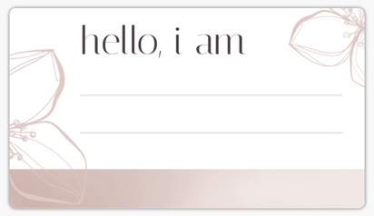 Design Preview for Design Gallery: Elegant Name Stickers