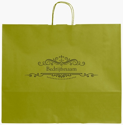 Voorvertoning ontwerp voor Ontwerpgalerij: Retro en vintage Effen kleur papieren tassen, XL (54 x 14 x 45 cm)