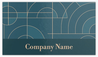 Design Preview for Financial Planning Glossy Business Cards Templates, Standard (3.5" x 2")