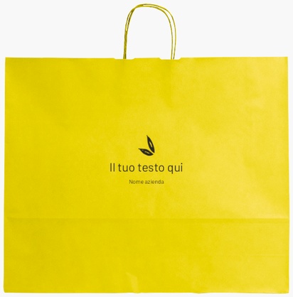 Anteprima design per Galleria di design: sacchetti di carta stampa monocolore per fiori e foglie, XL (54 x 14 x 45 cm)
