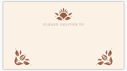 Design Preview for Design Gallery: Bohemian Custom Envelopes,  19 x 12 cm