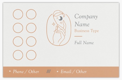 Design Preview for Design Gallery: Massage & Reflexology Ultra-Thick Business Cards, Standard (85 x 55 mm)