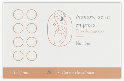 Vista previa del diseño de Galería de diseños de tarjetas de visita extragruesas para tatuajes y piercings, Standard (85 x 55 mm)