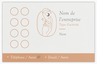 Aperçu du graphisme pour Galerie de modèles : cartes de visite ultra épaisses pour tatouages et piercings, Standard (85 x 55 mm)