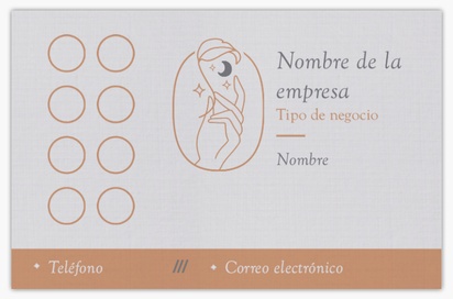 Vista previa del diseño de Galería de diseños de tarjetas de fidelidad para spas