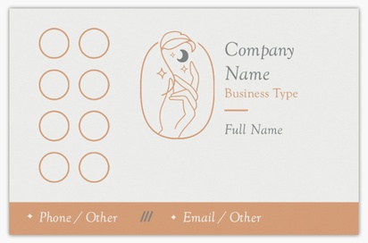 Design Preview for Design Gallery: Yoga & Pilates Standard Business Cards, Standard (85 x 55 mm)