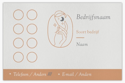 Voorvertoning ontwerp voor Ontwerpgalerij: Religieus en spiritueel Visitekaartjes natuurpapier