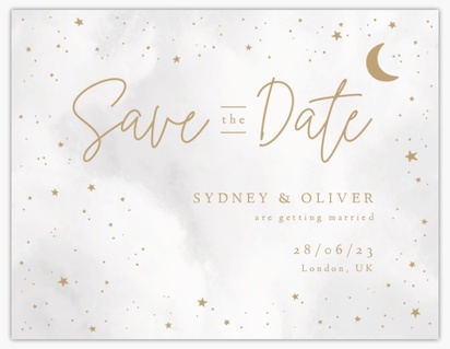 Design Preview for Design Gallery: Elegant Save the Date Magnets