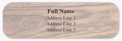 Design Preview for Design Gallery: Fencing & Decking Return Address Labels