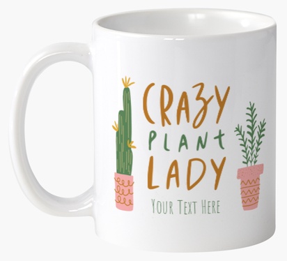 A plant plant lover gray pink design for Theme