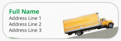 Design Preview for Design Gallery: Trucking Return Address Labels