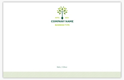 Design Preview for Landscaping & Gardening Notepads Templates, 5.5" x 8.5"