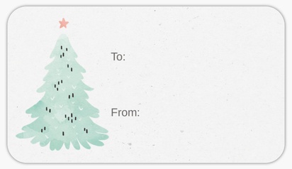 Design Preview for Holiday Sheet Stickers Templates, 2" x 3.5"