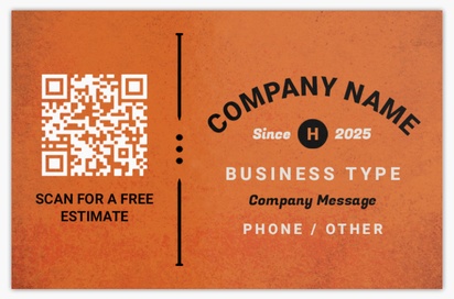 Design Preview for Design Gallery: Handyman Metallic Business Cards