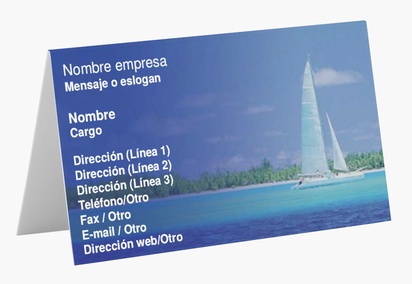 Vista previa del diseño de Galería de diseños de tarjetas de visita plegadas para naturaleza y paisajes