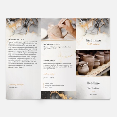 Design Preview for Design Gallery: Elegant Brochures, DL Tri-fold