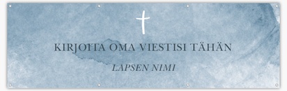 Mallin esikatselu Mallivalikoima: Uskonto & Hengellisyys Reikävinyylibanderollit, 76 x 244 cm