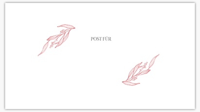 Designvorschau für Designgalerie: Personalisierte Umschläge,  19 x 12 cm