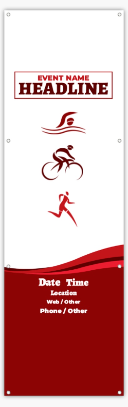 Design Preview for Design Gallery: Sports & Fitness Mesh Banners, 76 x 244 cm