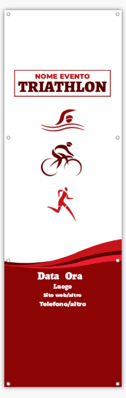 Anteprima design per Galleria di design: striscioni microforati per sport e fitness, 76 x 244 cm