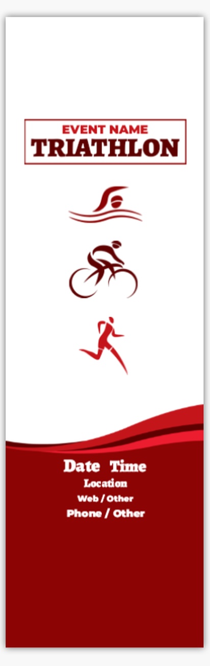 Design Preview for Design Gallery: Sports Specific Vinyl Banners, 76 x 244 cm