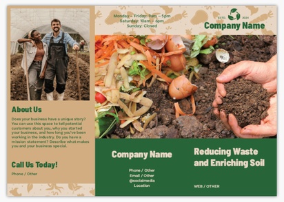 Design Preview for Design Gallery: Agriculture & Farming Brochures, Tri-fold DL