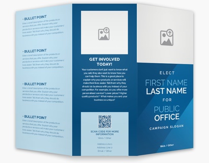 Design Preview for Design Gallery: Law, Public Safety & Politics Custom Brochures, 8.5" x 11" Tri-fold