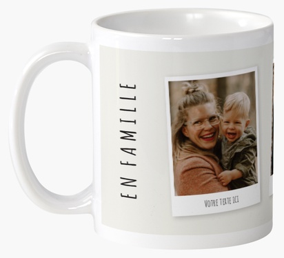 Aperçu du graphisme pour Galerie de modèles : mugs personnalisés pour famille