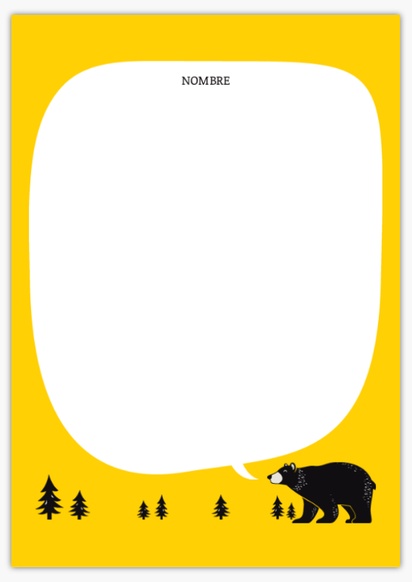 Vista previa del diseño de Galería de diseños de blocs de notas para animales