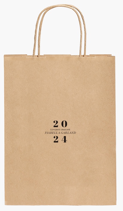 Design Preview for Design Gallery: Modern & Simple Paper Bags, 27.5 x 20.5 x 11 cm
