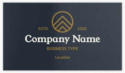 Design Preview for Building Construction Glossy Business Cards Templates, Standard (3.5" x 2")