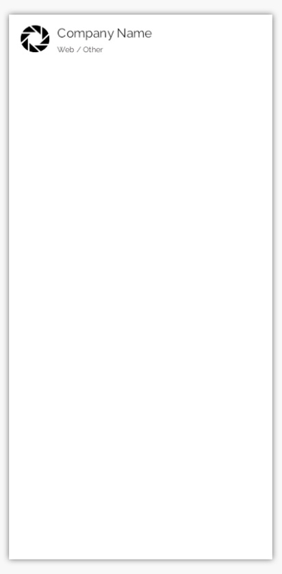 Design Preview for Modern & Simple Notepads Templates, 3.8" x 7.8"