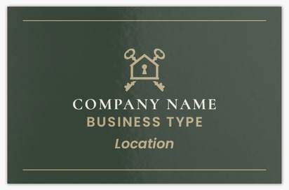 Design Preview for Design Gallery: Property & Estate Agents Ultra-Thick Business Cards, Standard (85 x 55 mm)