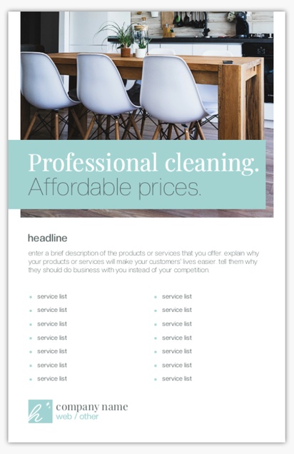 Design Preview for Design Gallery: Cleaning Services Postcards, 5.5" x 8.5"