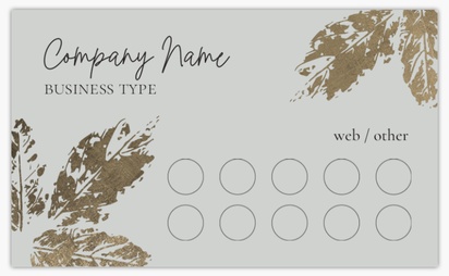 Design Preview for Design Gallery: Construction, Repair & Improvement Loyalty Cards, Standard (91 x 55 mm)