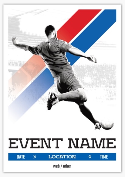 Design Preview for Design Gallery: Sports & Fitness Plastic Signs, A3 (297 x 420 mm)