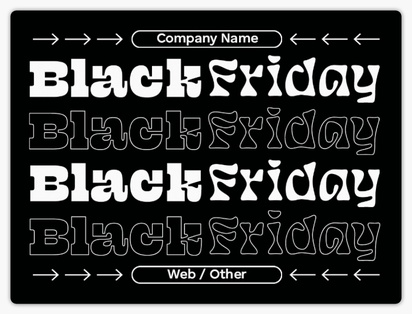 A black friday sale typography black gray design