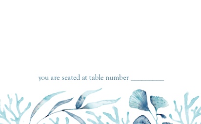 Design Preview for Design Gallery: Destination Place Cards, Standard (91 x 55 mm)