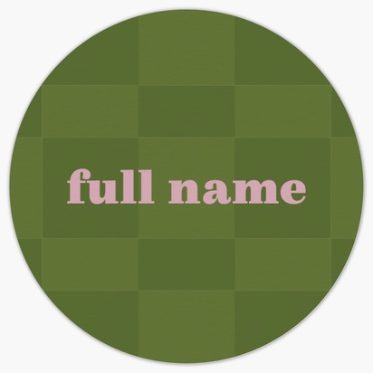 A checker board checkered green design