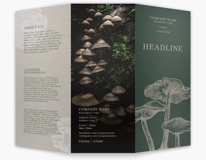 Design Preview for Design Gallery: Illustration Custom Brochures, 8.5" x 11" Tri-fold