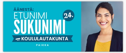 Mallin esikatselu Mallivalikoima: Laki & Politiikka Vinyylibanderollit, 76 x 183 cm
