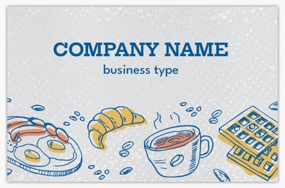 Design Preview for Design Gallery: Bakeries Natural Uncoated Business Cards